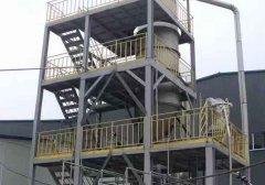 氯化鈉、硫酸鈉蒸發(fā)結(jié)晶設(shè)備安裝完成